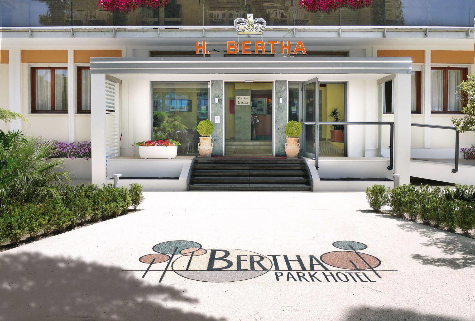 Hotel Bertha Fronte Mare Lido di Jesolo Eksteriør billede